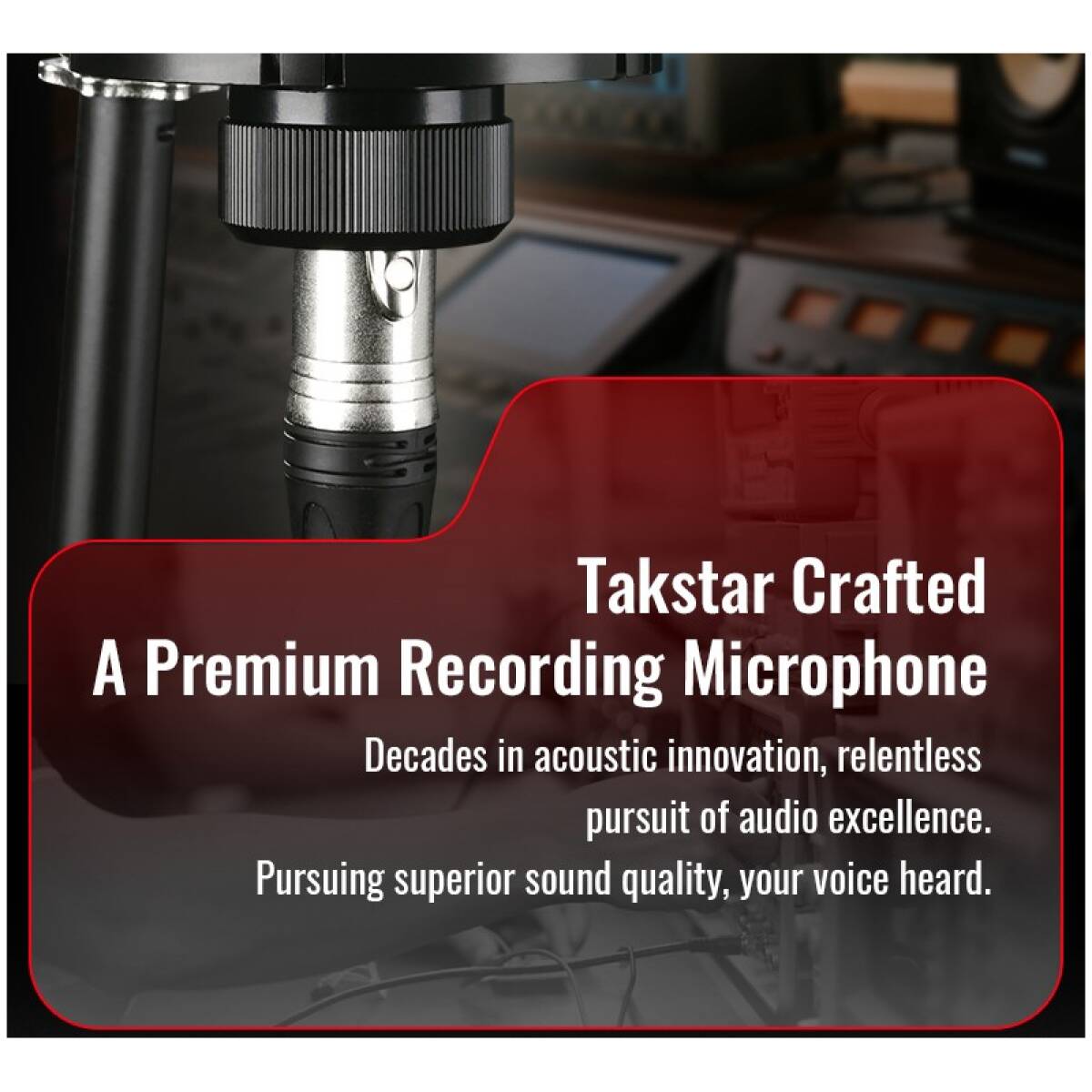 Takstar SM18 PRO (GEN 2) Professional Recording Microphone - Image 8