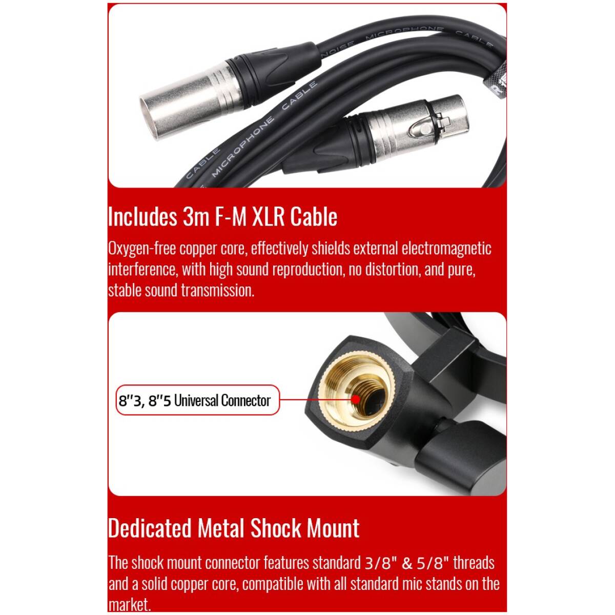 Takstar SM18 PRO (GEN 2) Professional Recording Microphone - Image 30