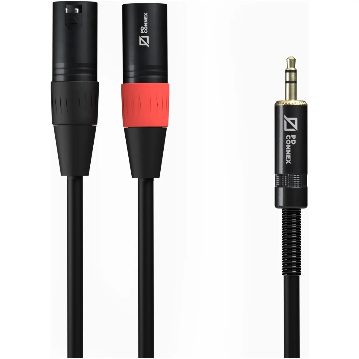 Pdc CX70 - 3 Signal Lead 2X Xlr Male - 3.5MM Stereo Male 3M - Image 2