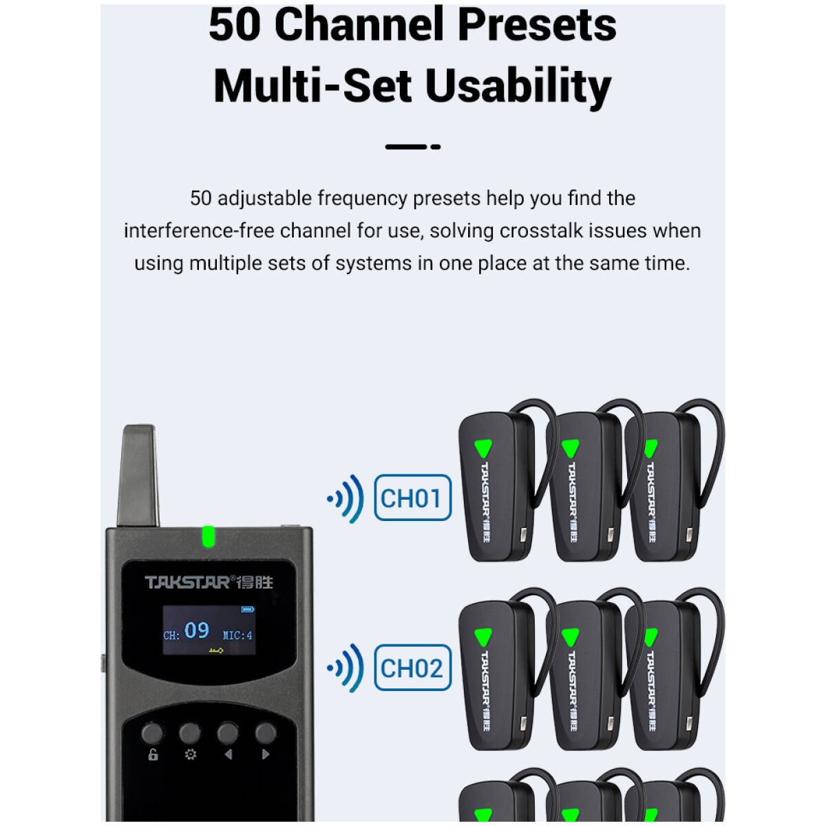 Takstar WTG-650 Earhook Receiver - Image 9