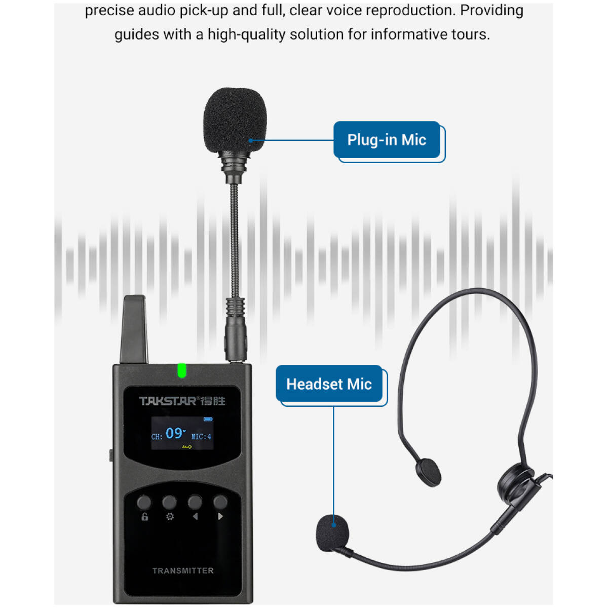 Takstar WTG-650 Earhook Receiver - Image 10