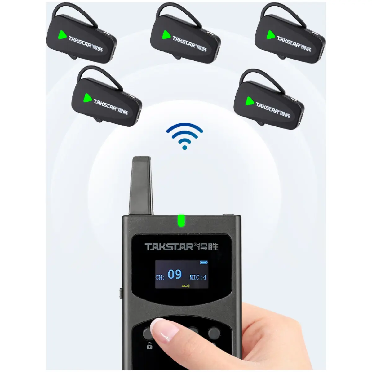 Takstar WTG-650 Tour Guide System Bundle - Image 10