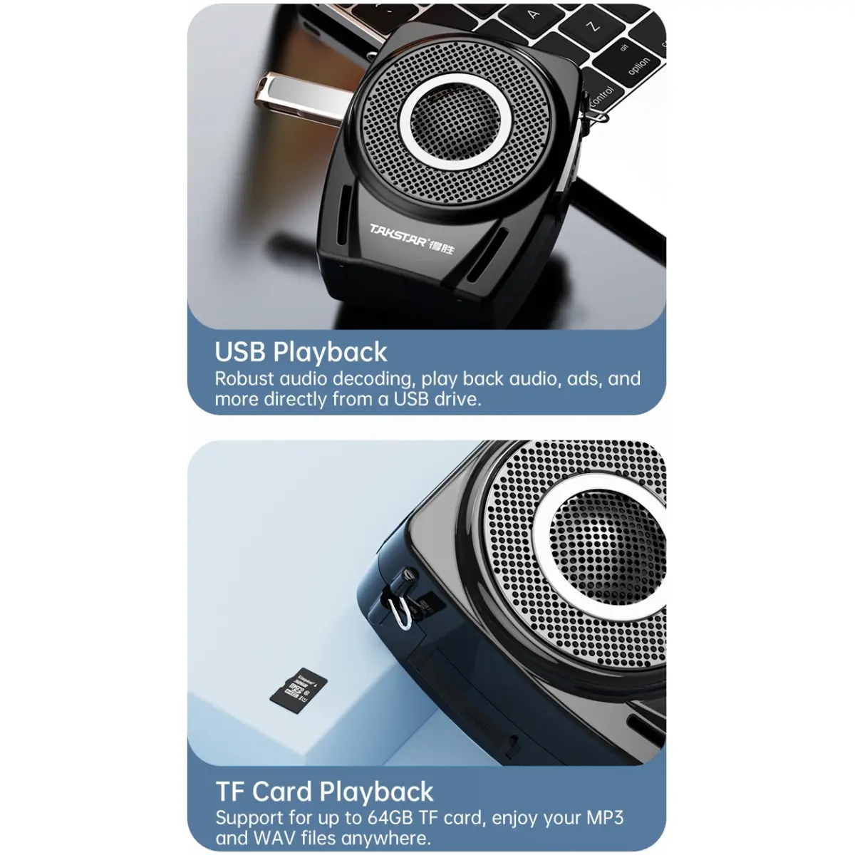 Takstar E8W (Lavalier Version) Wireless Voice Amplifier - Image 14