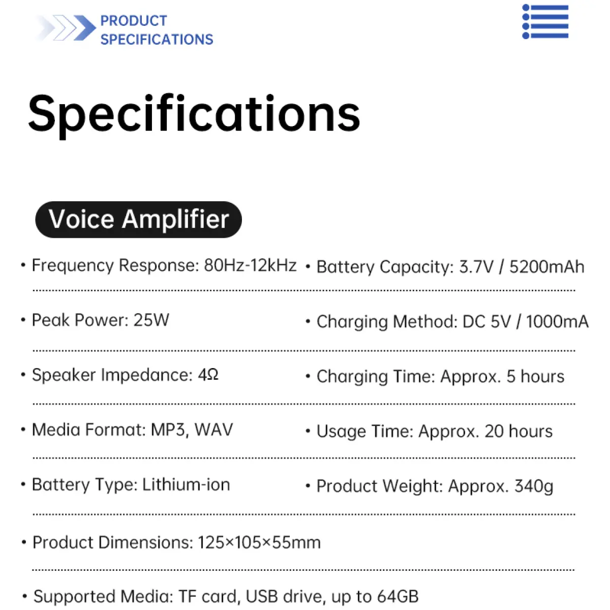 Takstar E8W (Lavalier Version) Wireless Voice Amplifier - Image 18