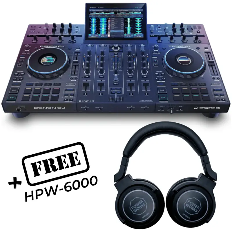 Denon Prime 4+ FREEBIE Bundle