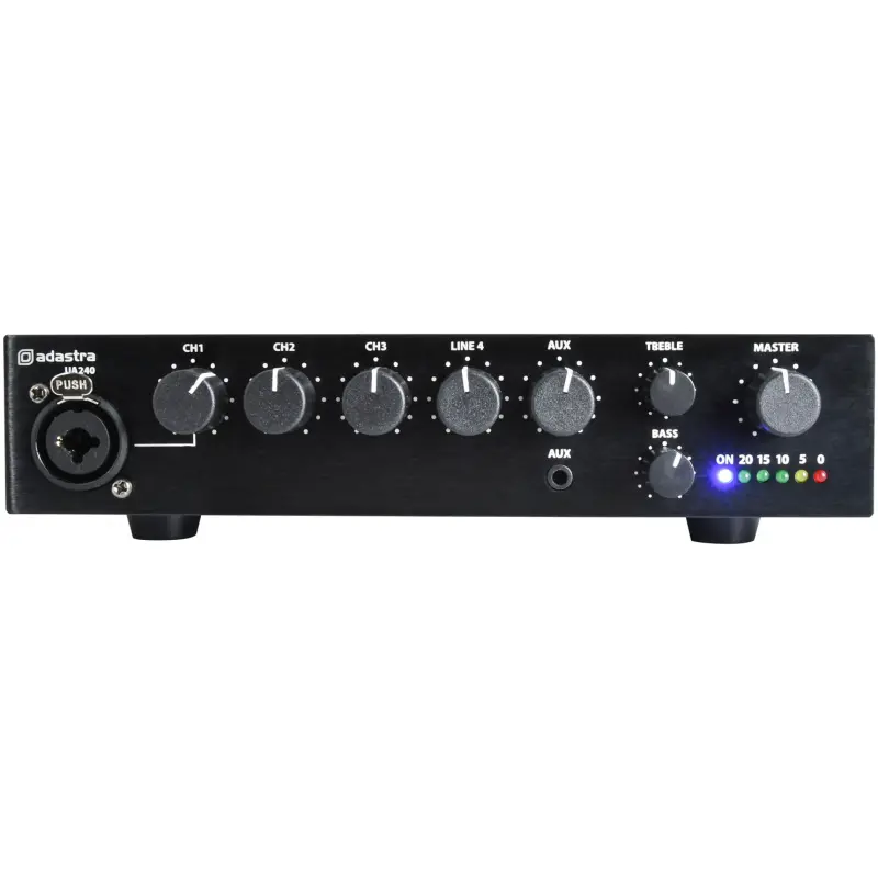 Adastra UA240 100V Mixer Amplifier 240W