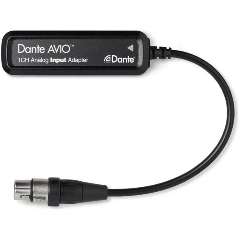 Audinate Dante ADP-DAI-AU-1X0 AVIO Analog Input Adapter 1 Ch