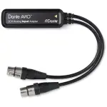 Audinate Dante ADP-DAI-AU-2X0 AVIO Analog Input Adapter 2 Ch