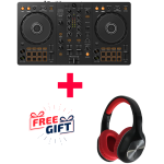 Pioneer DDJ FLX 4 + FREE Imix Bluetooth Headphones Bundle