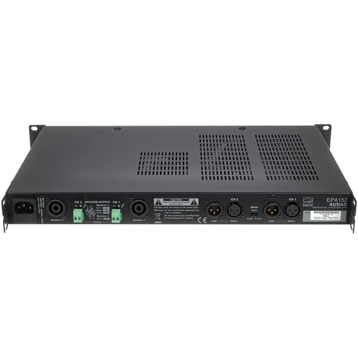 Audac EPA152 Dual-channel Class-D Amplifier - Image 4