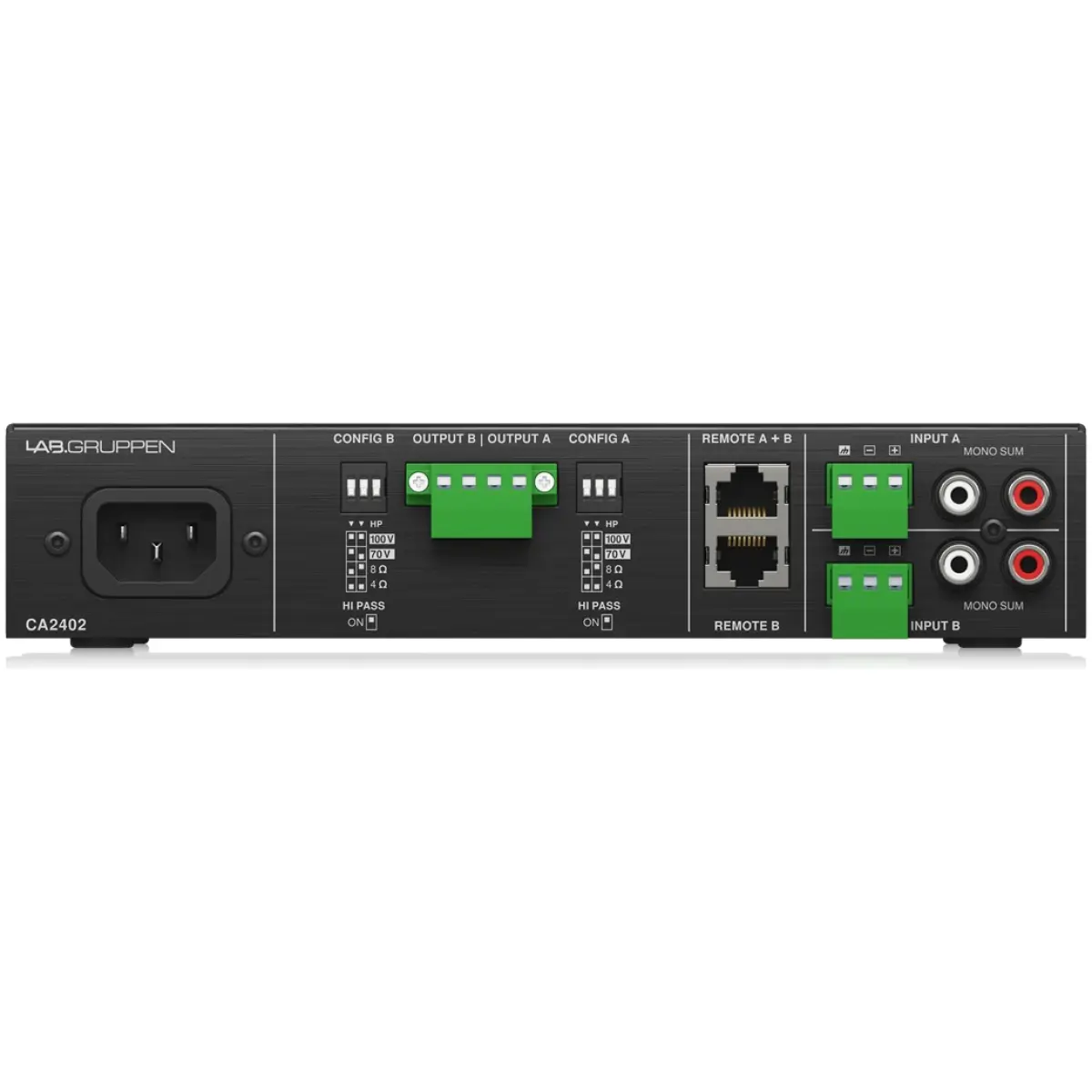 Lab Gruppen CA-2402 2 x 240W Commercial Amplifier - Image 5