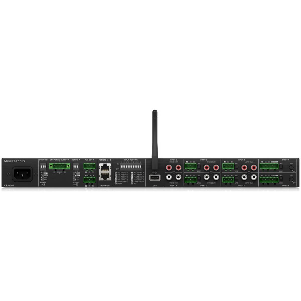 Lab Gruppen CPA-1202 2 x 120W Commercial Mixer Amplifier - Image 5