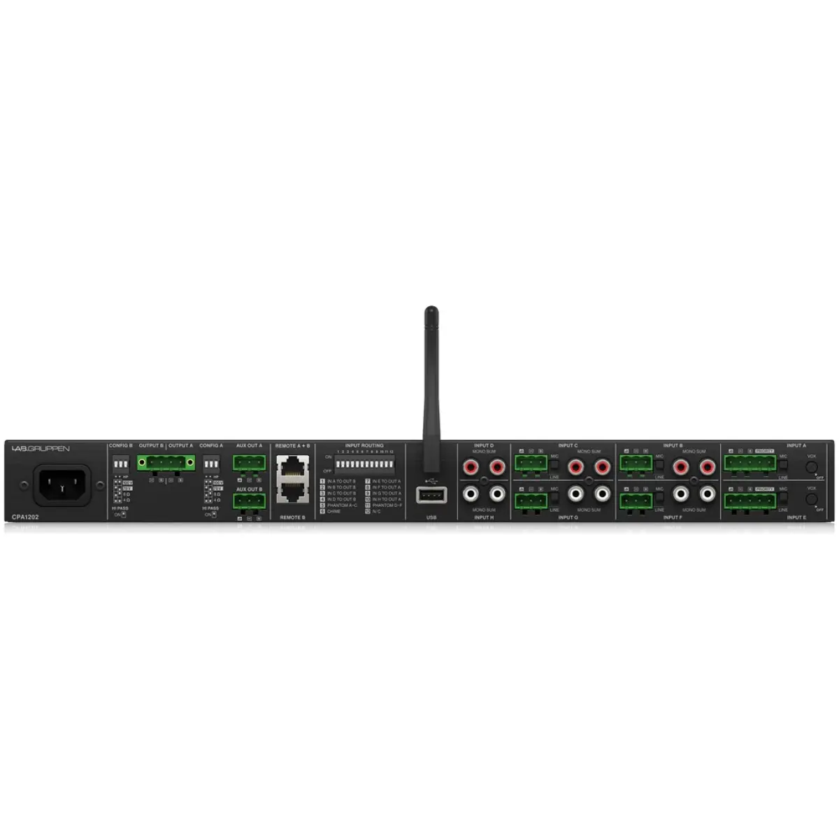 Lab Gruppen CPA-1202 2 x 120W Commercial Mixer Amplifier - Image 5