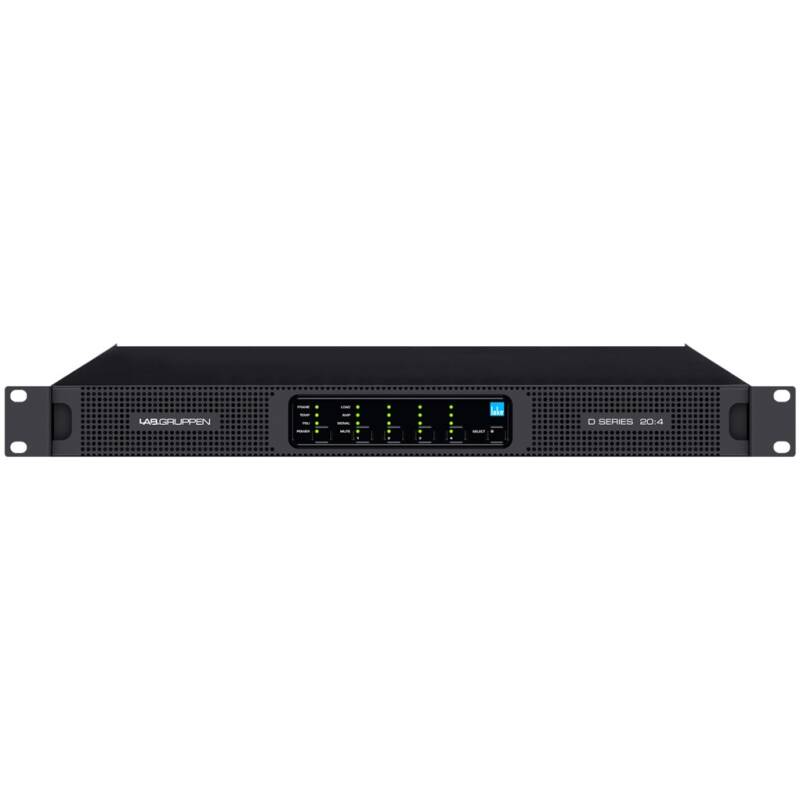 Lab Gruppen D 20:4L 2000W Amplifier With 4 Output Channels