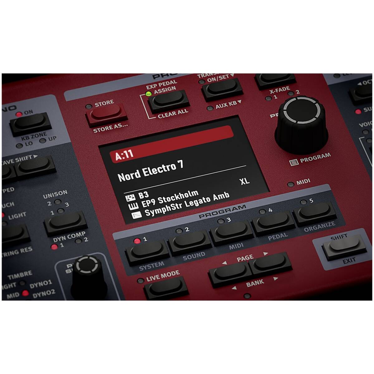NORD ELECTRO 7 61 61-note Semi-Weighted Waterfall Keybed - Image 3
