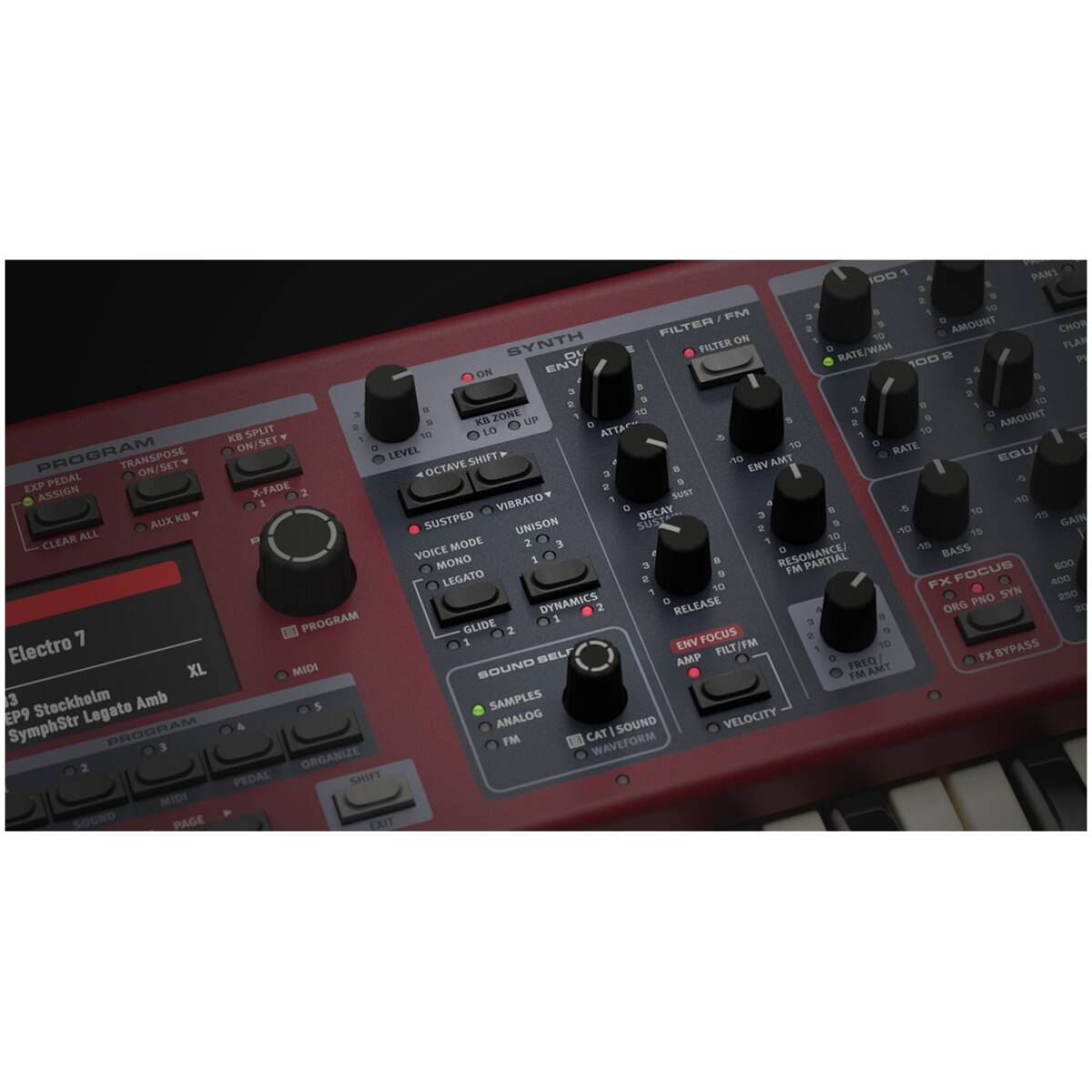 NORD ELECTRO 7 61 61-note Semi-Weighted Waterfall Keybed - Image 5