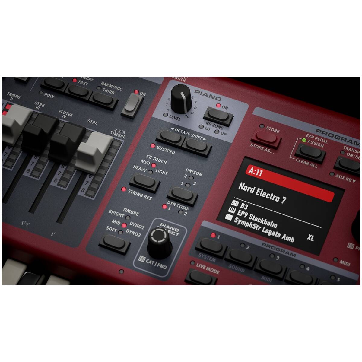 NORD ELECTRO 7 HP 73‑note Kawai Hammer Action Portable Keybed - Image 4