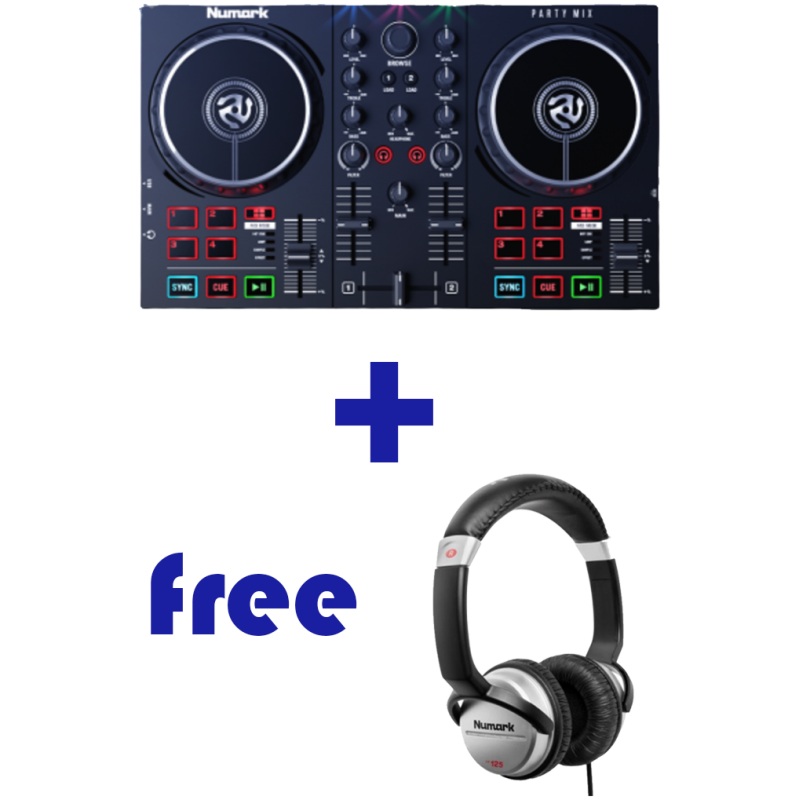 Numark PartyMix 2 Starter Bundle