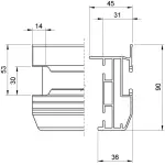 Alustage Sca - 25 Hexa Rectangular Stage Platform 1M X 1M - Image 4