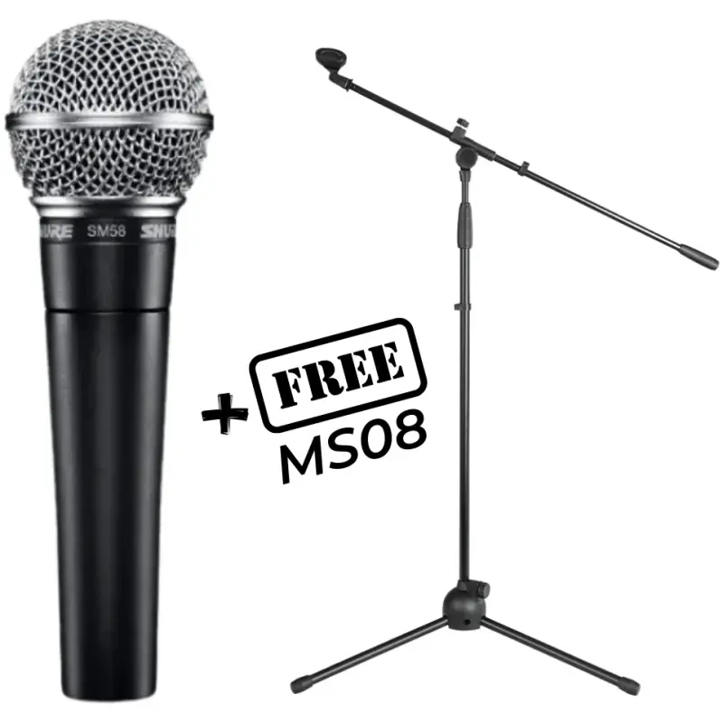 Shure SM58 + FREEBIE Bundle