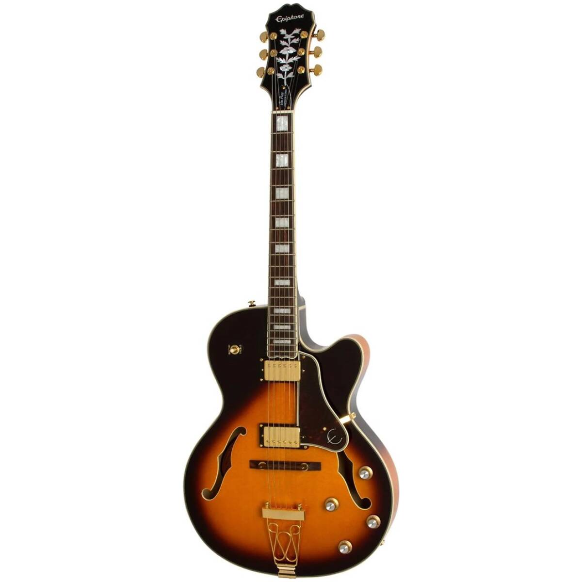 Epiphone ETEP-VS Joe Pass Emperor II PRO Vintage Sunburst - Image 2