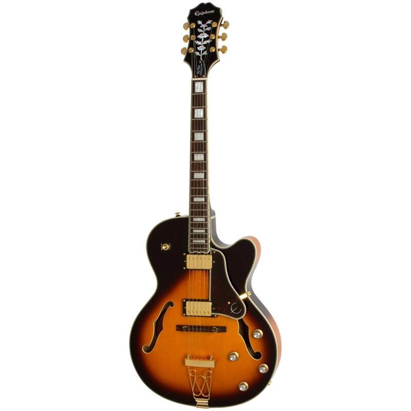 Epiphone ETEP-VS Joe Pass Emperor II PRO Vintage Sunburst