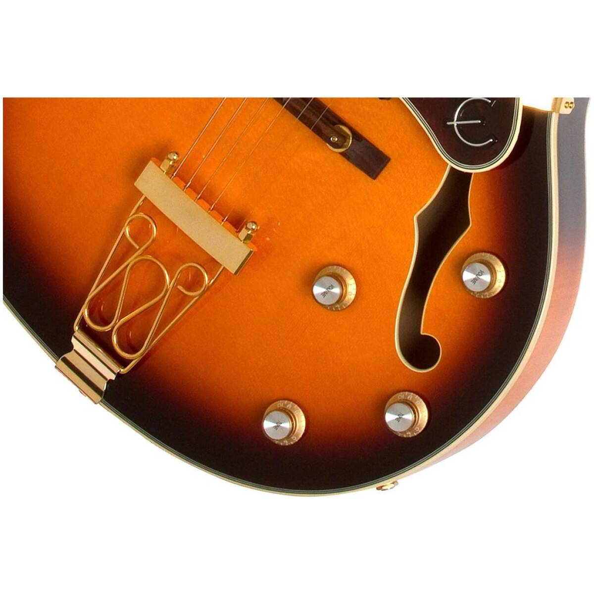 Epiphone ETEP-VS Joe Pass Emperor II PRO Vintage Sunburst - Image 4