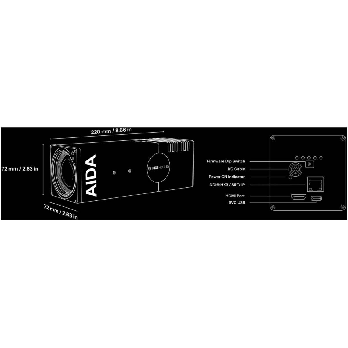 Aida Imaging UHD-NDI3-X30 Camera - Image 4