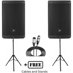 JBL EON 715 Powered 15" Loudspeaker Bundle