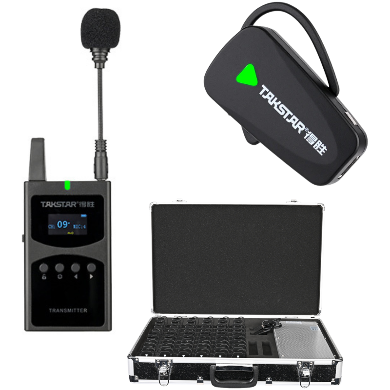 Takstar WTG-650 Tour Guide System Bundle