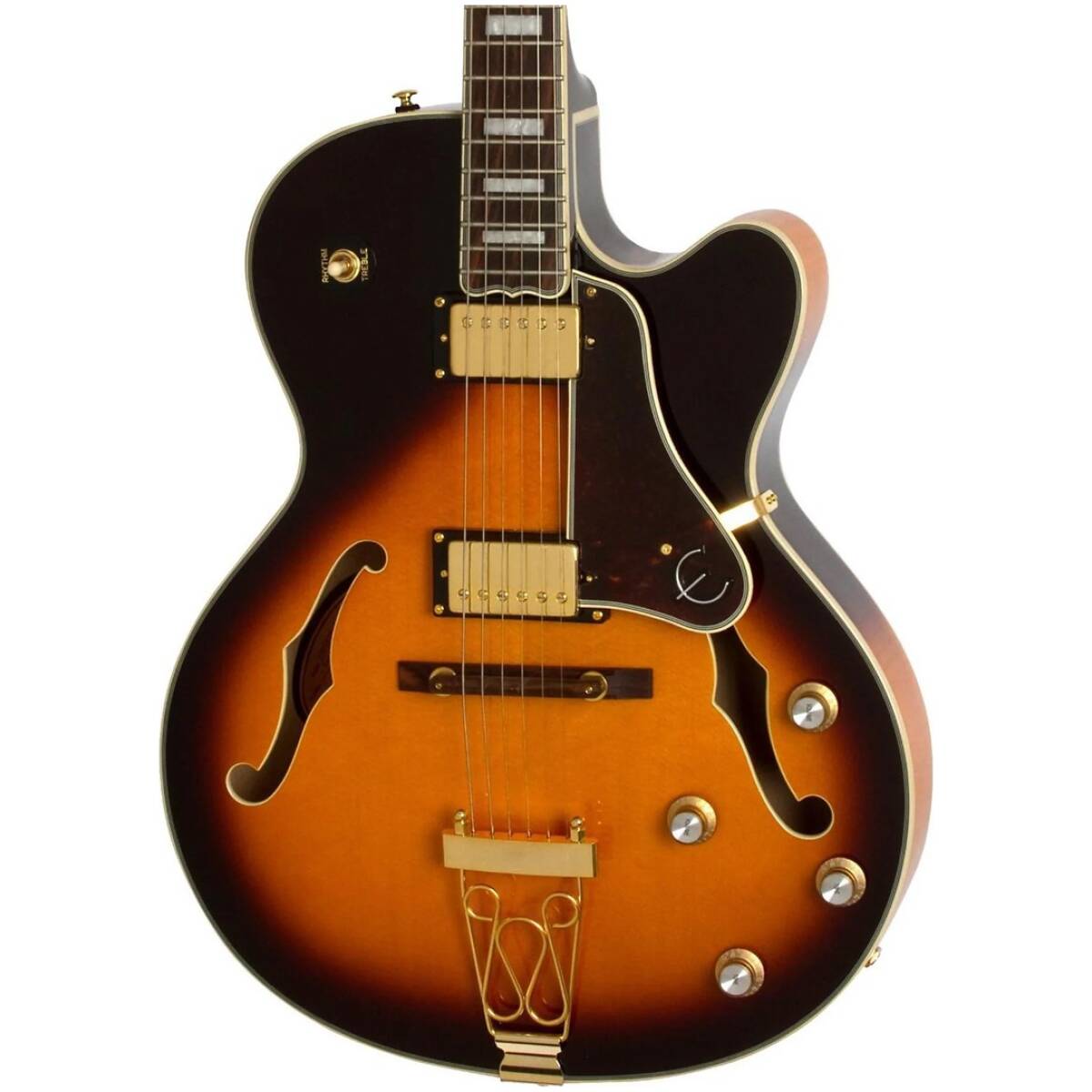 Epiphone ETEP-VS Joe Pass Emperor II PRO Vintage Sunburst - Image 3