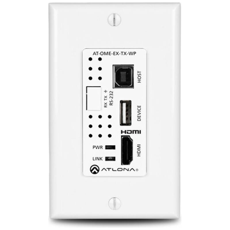 Atlona AT-OME-TX11-WP  OMEGA Wallplate HDBaseT Transmitter
