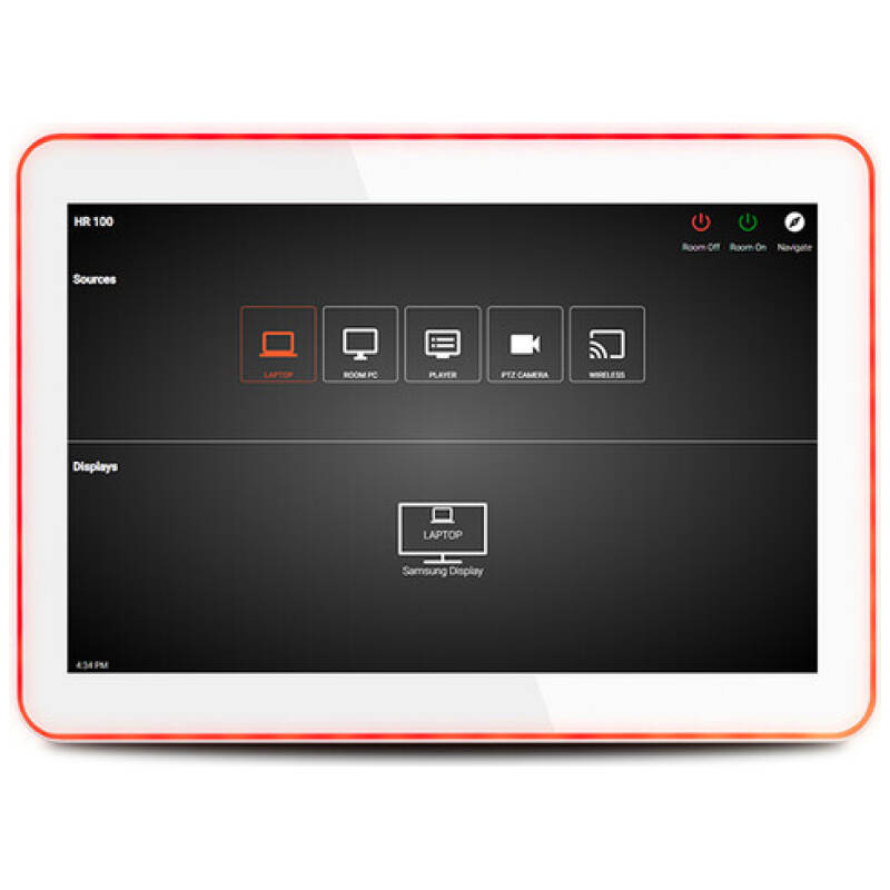 Atlona AT-VTPG-1000VL-WH Velocity System 10" VESA Mount Touch Panel With Gateway LED – White