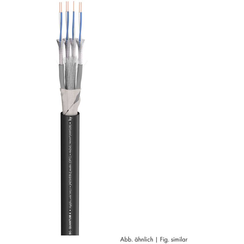 Sommer Cable SOM-100-0451-08 Multipair SC-Quantum QMC; S-PVC; black | 2 x 0,14 sq. mm x number of pairs | 04