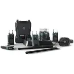 Hollyland Solidcom M1-8BP Full-Duplex Wireless Intercom Solution - Station  with 8 Beltpacks and LEMO Headsets