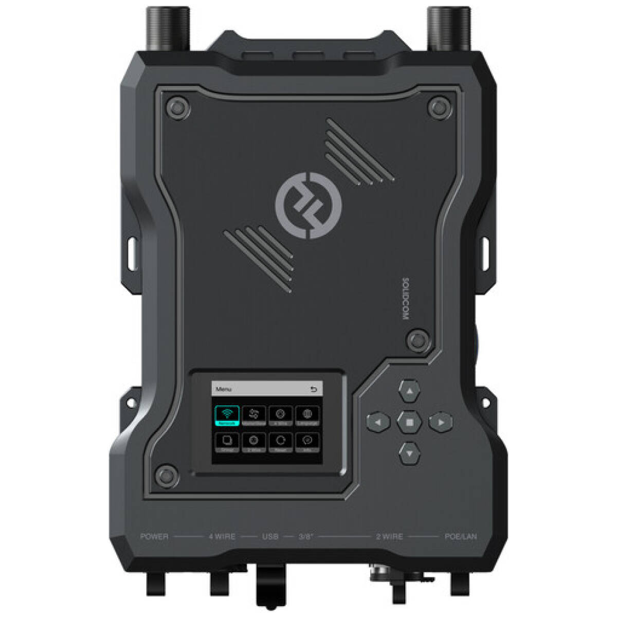 Hollyland Solidcom M1-8BP Full-Duplex Wireless Intercom Solution - Station  with 8 Beltpacks and LEMO Headsets - Image 4