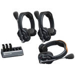 Hollyland Solidcom SE-3S Wireless 3-Person Noise Cancelling Headset Intercom