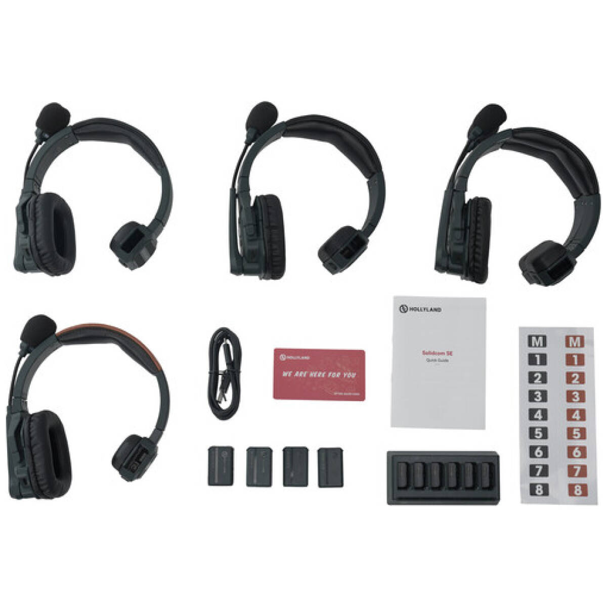 Hollyland Solidcom SE-4S Wireless 4-Person Noise Cancelling Headset Intercom - Image 3