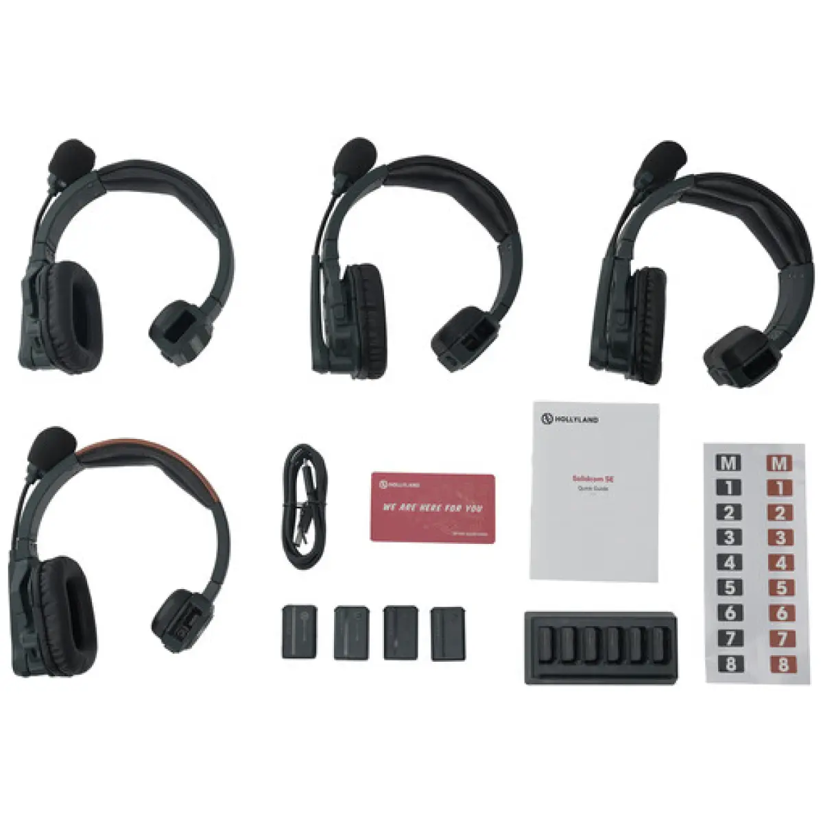 Hollyland Solidcom SE-4S Wireless 4-Person Noise Cancelling Headset Intercom - Image 3