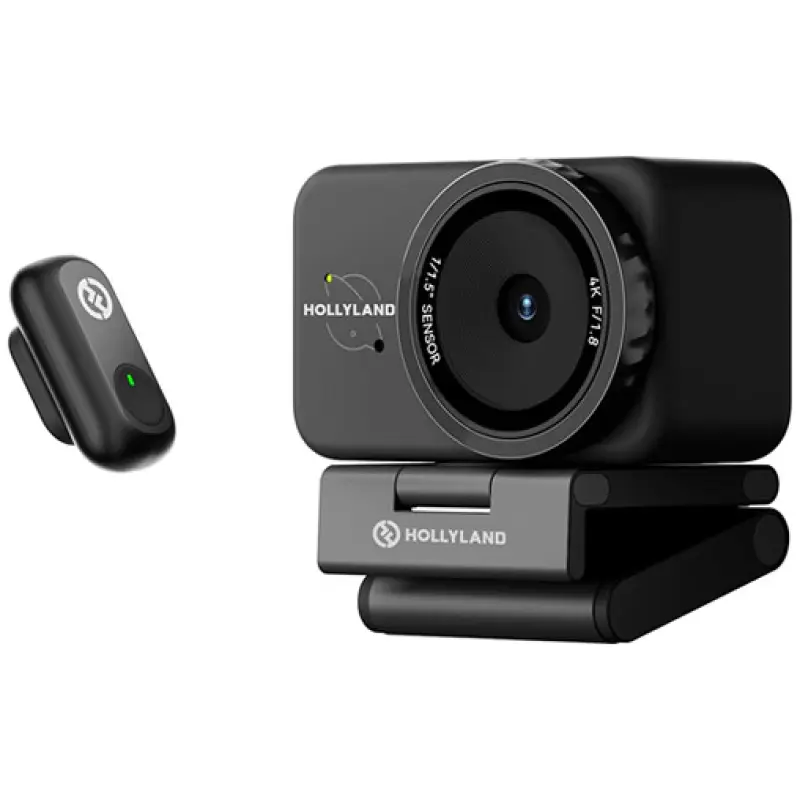 Hollyland Lyra Streaming Combo - 4K UHD Webcam With Lark A1 TX Black