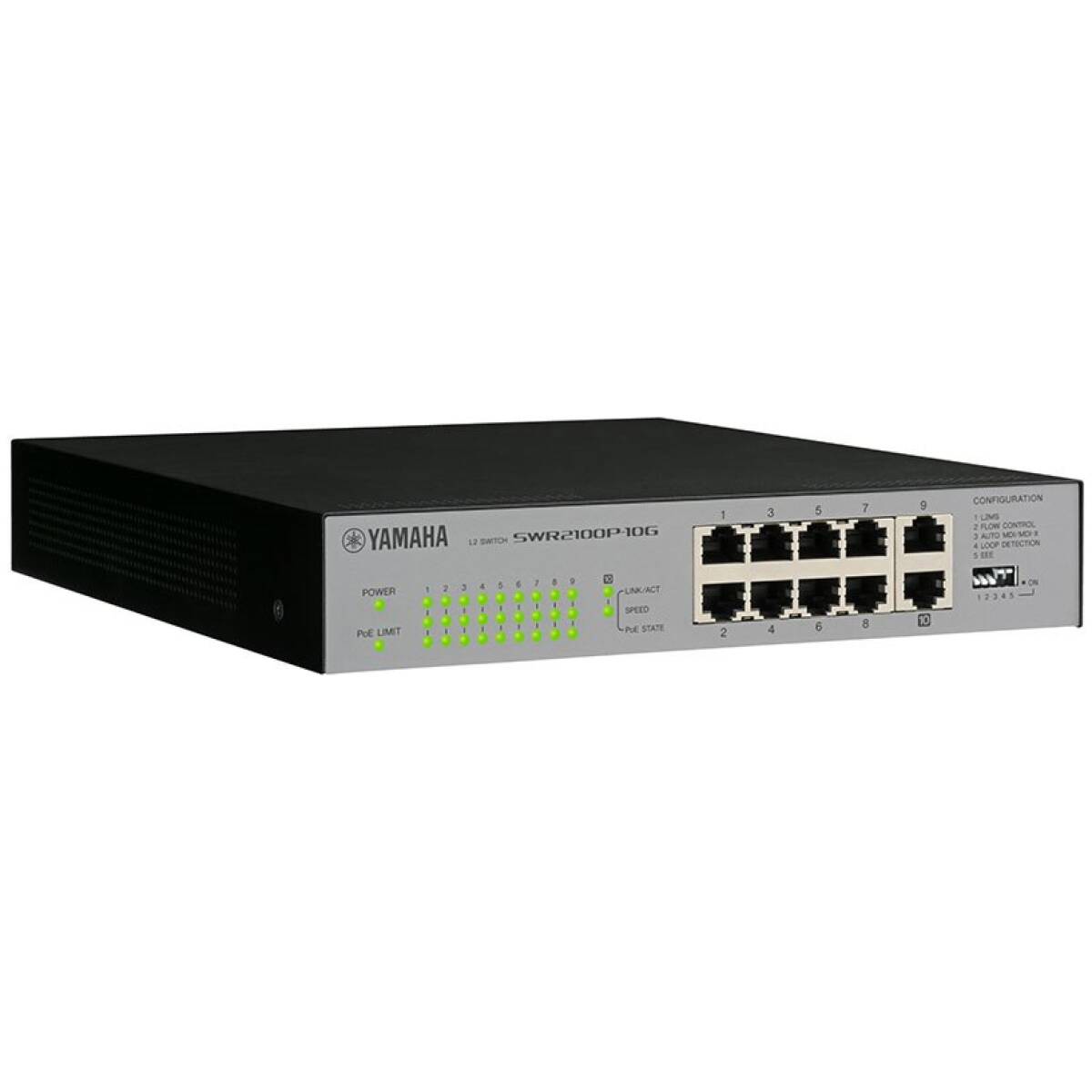Yamaha SWR2100P-10G //E L2 PoE Network Switch - Image 3