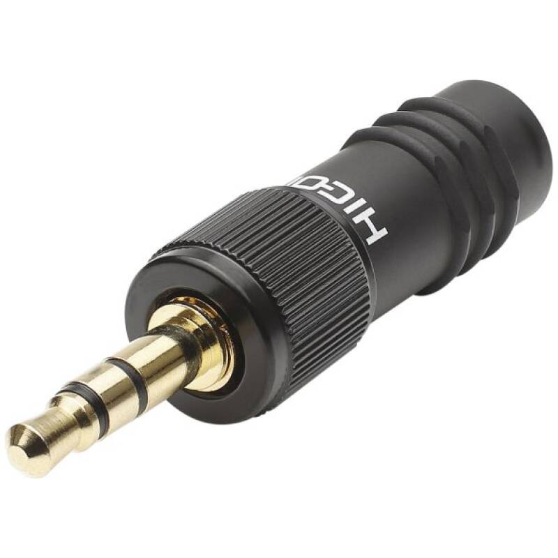 Hicon Mini-jack (3,5mm) 3-pole Metal