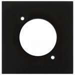 Audac AUA-CP45DSZ/B Connection Plate D-size 45 x 45 mm Black Version
