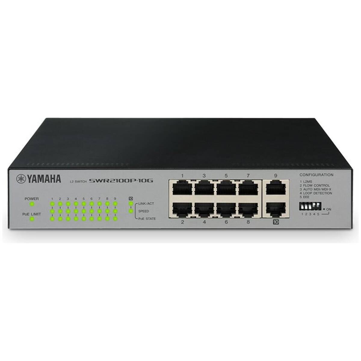 Yamaha SWR2100P-10G //E L2 PoE Network Switch - Image 2