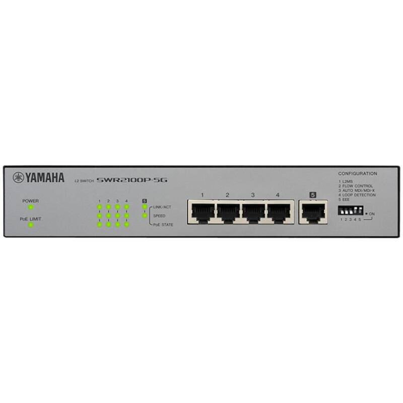 Yamaha SWR2100P-5G //E L2 Network Switch