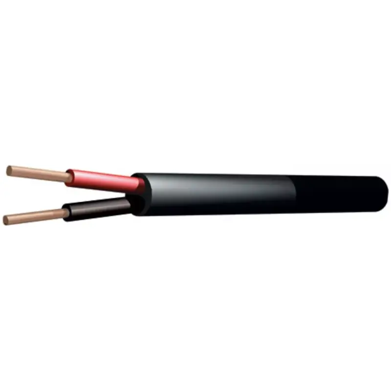 Filo RO2.5B Speaker Cable 2.5MM Black Round 100M
