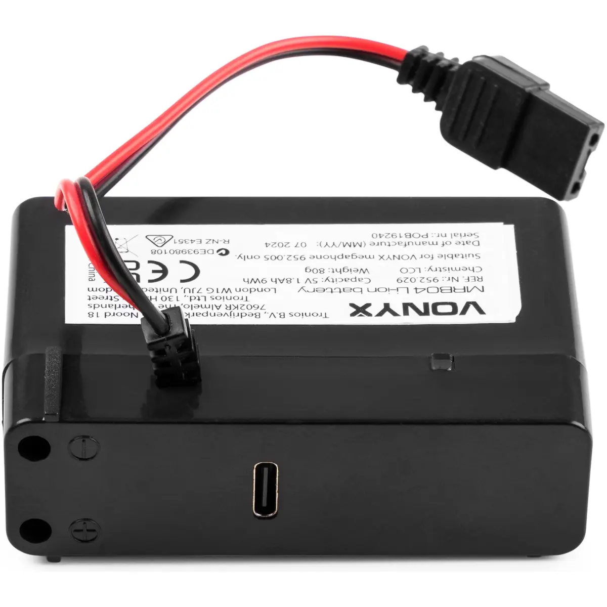 Vonyx MRB04 Lithium - Ion Battery For MEG025 - Image 5