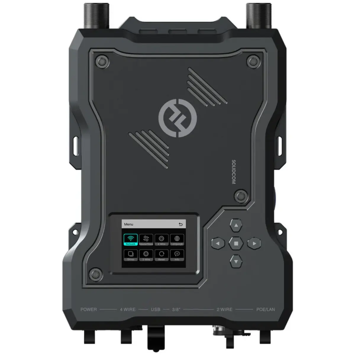 Hollyland Solidcom M1-4BP Full-Duplex Wireless Intercom Solution - Station  with 4 Beltpacks and LEMO Headsets - Image 6
