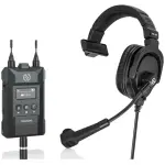 Hollyland Solidcom M1-4BP Full-Duplex Wireless Intercom Solution - Station  with 4 Beltpacks and LEMO Headsets - Image 9