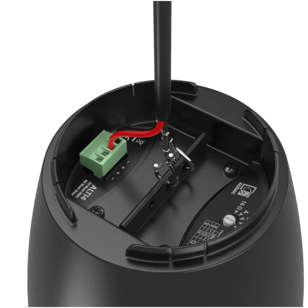 Audac ALTI4/B Audac 2-Way 4 Pendant Speaker Black Version - Image 4
